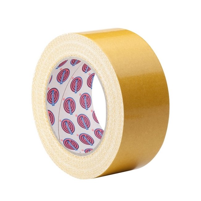 Double Sided Carpet Tape - 730 GDA - White - 12mm x 25m - Box of 144 - Pack of 144 - 1000005924