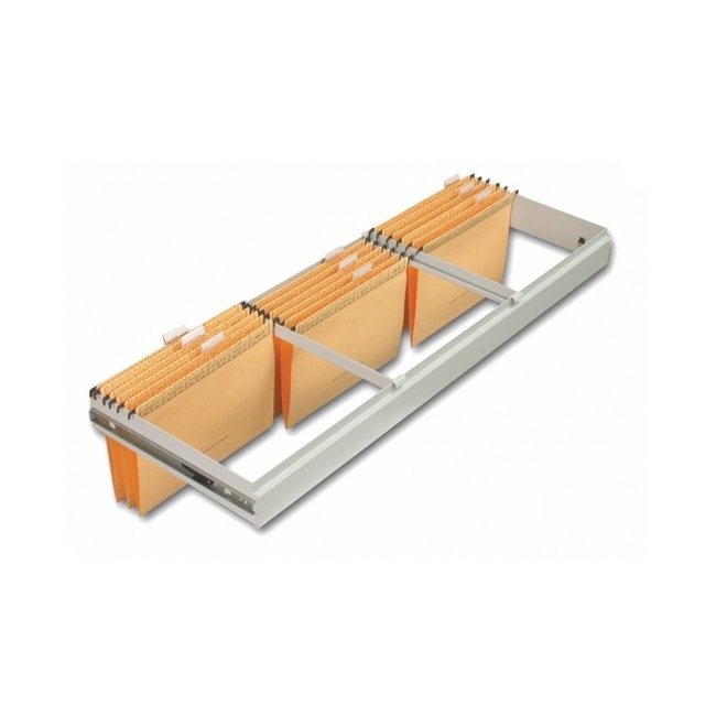 Pull Out Universal Cradle - For Steel Bulk Filer - Mobile Shelving - Motorcraft Grey - POC