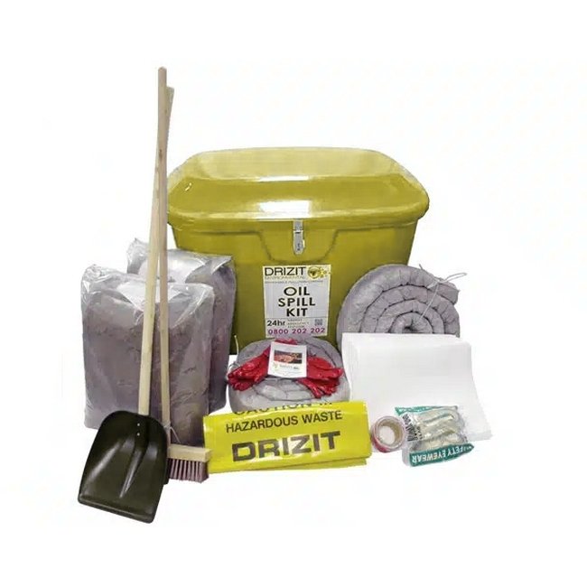 Spill Kit - Includes GRP Container - Chemical - Yellow - Absorbs 1000L IBC - SK41895