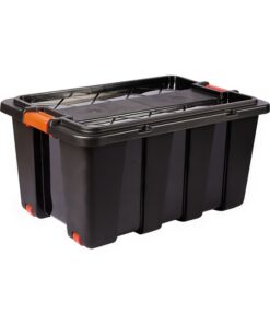 110L Storage Box - Plastic - Pack of 5