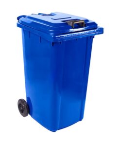 240L Wheelie Bin - 2 Wheel - Plastic - Green