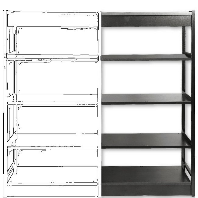 Steel Shelving 5 Shelves - Boltless - Add on Bay - 201 x 91.4 x 38.1 cm