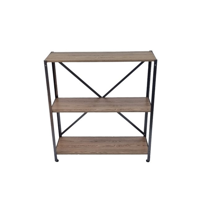 Trendi Shelf - Steel and Wood Shelving - 3 Shelf - 95 x 90 x 35cm