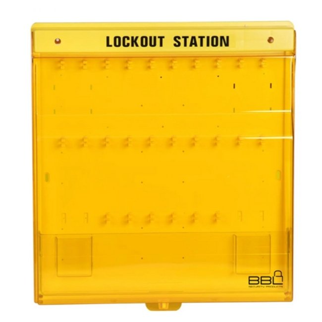 Lockout Station - Holds 60 Locks - 63 x 8.5 x 58 cm