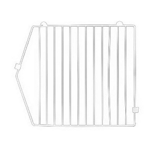 Steel Stacking Basket Divider - White - 47cm x 40cm