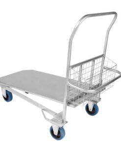 Shopping Trolley - Steel - 117 x 58 x 110 cm - Load Capacity 200kg