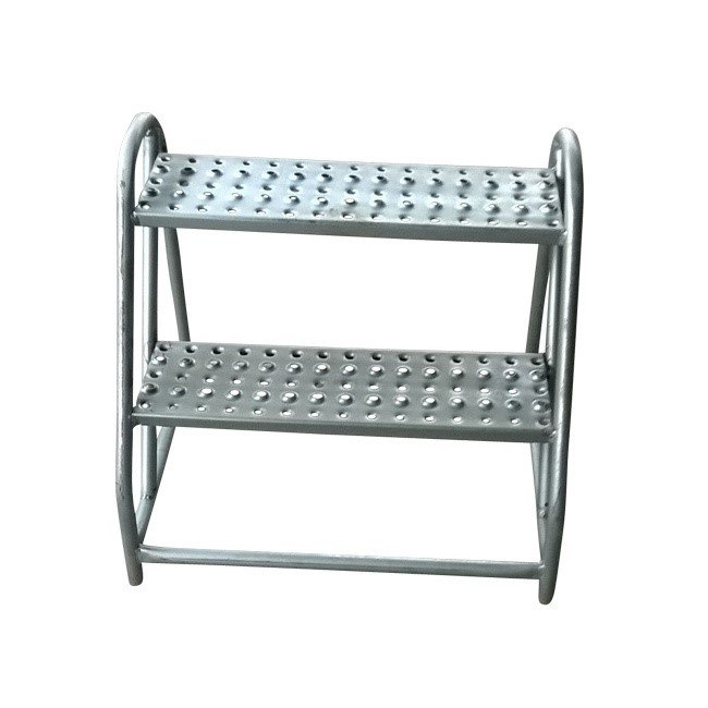 Mobile Safety Step Ladder - Mounty Rollstep - 2 Step - 0.5m High