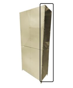 Bolted Shelving Steel Side Panel - Uni-Angle - Painted - 99.0 x 38.1 cm