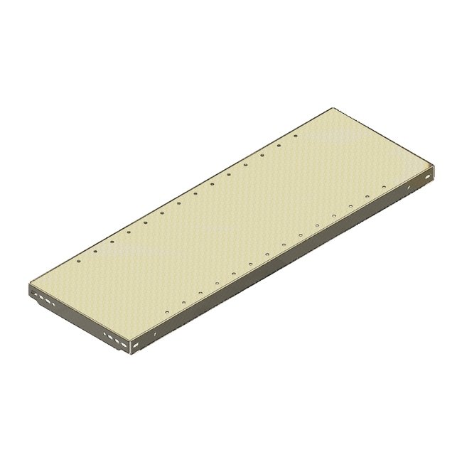 Bolted Shelving Steel Shelf - Uni-Angle - Painted - 91.4 x 61 cm