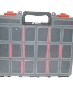 Kennedy Service Small Parts Case - Plastic - 16 Compartments - 33 x 38 x 6 cm