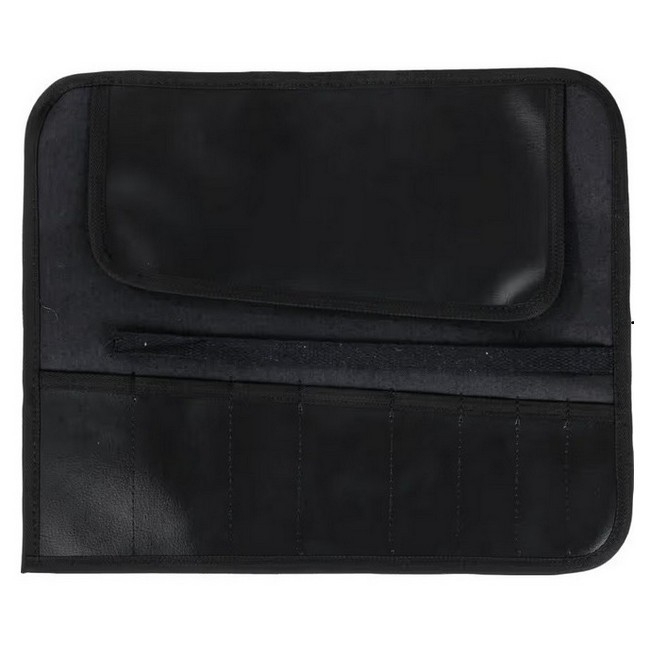 Kennedy Tool Roll - PVC - 8 Pockets - Black - Waterproof - 39 x 33 cm
