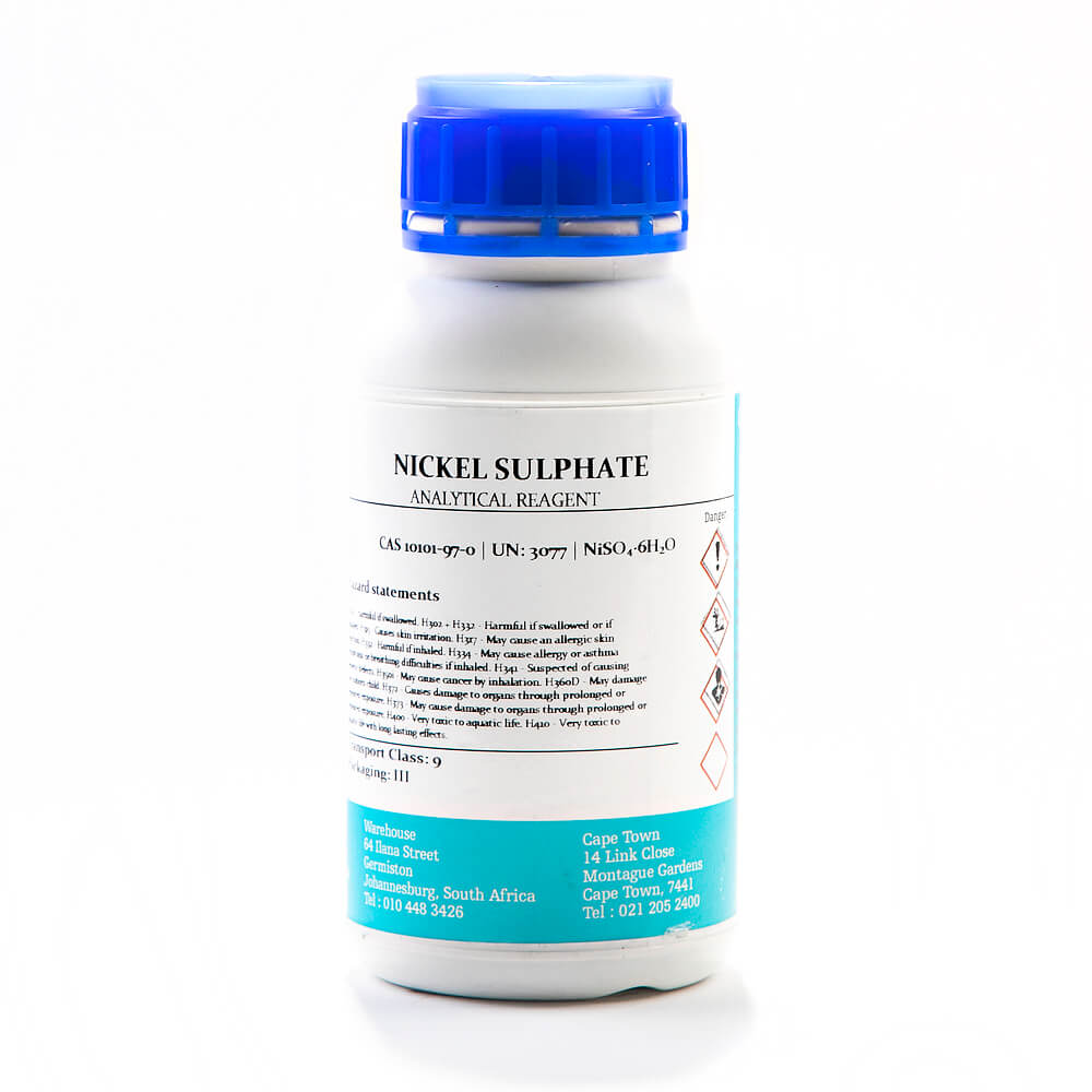 Nickel Sulphate AR – 500g