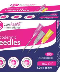 Needle 18G 1&1/2″ (1.2×38) CliniHealth