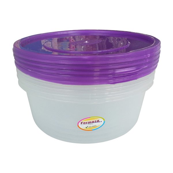 Round containers 800cc 5’s