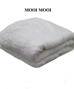 Mooi Mooi Plain 2 Ply Double Blanket