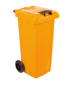Wheelie Bin 120L Orange
