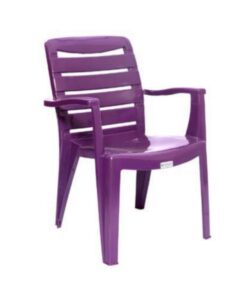 Mia High Back Chair – Purple