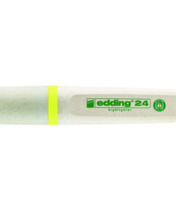 Highlighter Edding 24 EcoLine yellow, chisel tip environment
