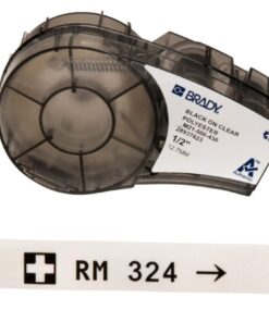 Brady High Performance Labels, White Polyester B-430, M21-500-430, 12.70 mm x 6.4 m Roll