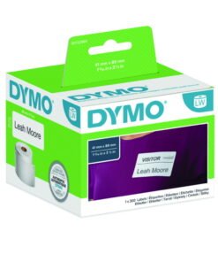 Dymo Original Label for LabelWriter White Removable 1 x 300 Labels (41mm x 89mm)