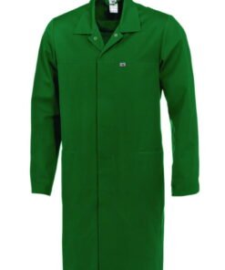 Bierbaum-Proenen BP Laboratory Coat Size 2XLN, Medium Green 65% Polyester / 35% Cotton 1/1 Arm, Unisex