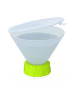 Bohlender b.safe Funnel 130 S 65 – Ø 130 mm, White, Static‑Dissipative PE‑EX Option