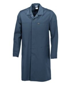 Bierbaum-Proenen BP Laboratory Coat Size 3XLN, Dark Grey 65% Polyester / 35% Cotton 1/1 Arm, Unisex