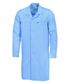 Bierbaum-Proenen BP Laboratory Coat Size MN, Light Blue 65% Polyester / 35% Cotton 1/1 Arm, Unisex