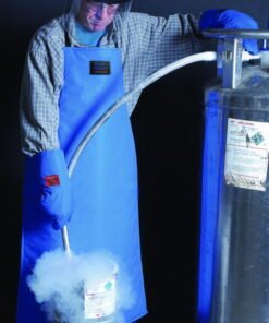 Cryo.Expert Cryo Protection Set – Gloves 700mm L, Face Shield, Apron, and Two Safety Labels