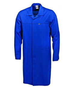 Bierbaum-Proenen BP Laboratory Coat Size 2XL, Royal Blue 65% Polyester / 35% Cotton 1/1 Arm, Unisex