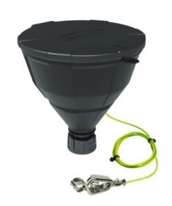 SCAT Funnel "ARNOLD" with Lid V2.0 GL45 Electrostatic Conductive