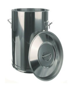 BOCHEM Container 75 L Without Lid 600 x 400 mm, 18/8 Steel Lid No: 8356