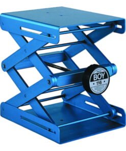 Rudolf Lab Jack Swiss Boy 118 Aluminium, Grey, Plate 240x320 mm, Load 90 kg