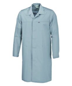 Bierbaum-Proenen BP Laboratory Coat Size MN, Light Grey 65% Polyester / 35% Cotton 1/1 Arm, Unisex