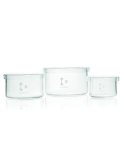 DWK Duran Low Form Jar with Loose Cover, Diam 150 mm x 80 mm Height