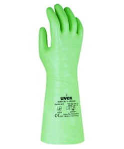 Uvex Protection Gloves RUBIFLEX S NB40S ca. 40 cm, Size 8, Type 98902, Green, Pair