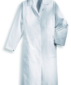Uvex Ladies' Laboratory Coat, Size 52, White, 100% Cotton, 1/1 Arm Type (81509)​