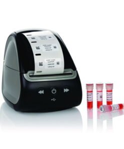 CryoSTUCK® labels for frozen surfaces 1.125" x 0.625" + 0.437" /28.6mm x 15.9mm + 11.1mm roll with 750 labels