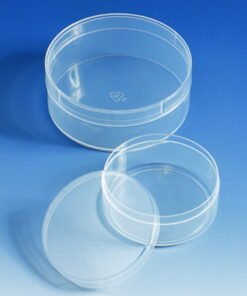 BRAND Jars with Push-on Lid/Cap, 50 mL, 56 x 25 mm, Pack of 10