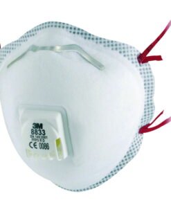 3M Respirator Masks 8000 Series, FFP 2 Preshaped, Pack of 20