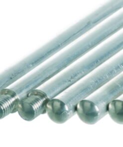 BOCHEM Support Rod, Steel, Galvanized, 12mm O.D., M10 Thread, Length 600mm