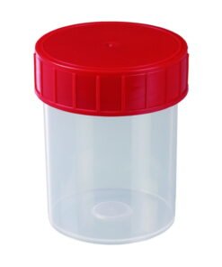Bürkle Sampling Cup 125 ml PP, Transparent, with Lid