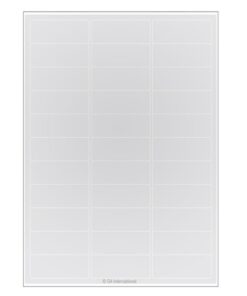 Cryogenic Labels Cryo-LazrTAG, 24mm x 19.1mm white, -196°C...+120°C, pack of 528 labels