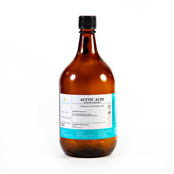 Acetic Acid AR Glass Bottle -2,5l