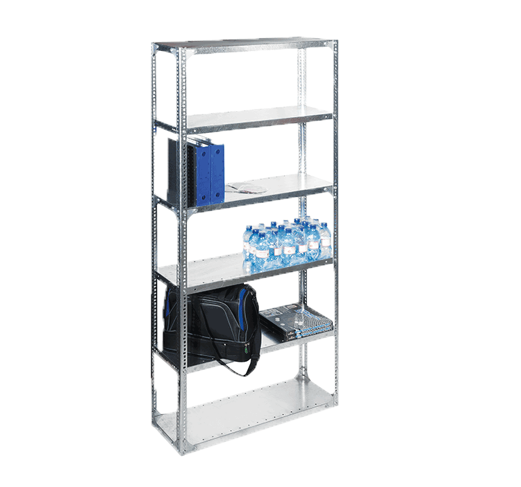 Galvanised Bolted Shelving Kit
