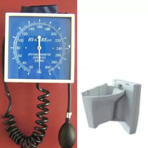 Bp Meter Aneroid W/M Square Swivel