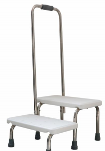 Double Stepper Bath/Shower with Handle