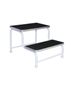 Stationary Double Step With Rubber Tops With Stainlesssteel Surrounds Oe80a E Rt