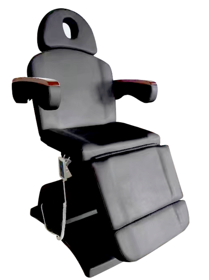 BEAUTY CHAIR ELECTRIC BLACK