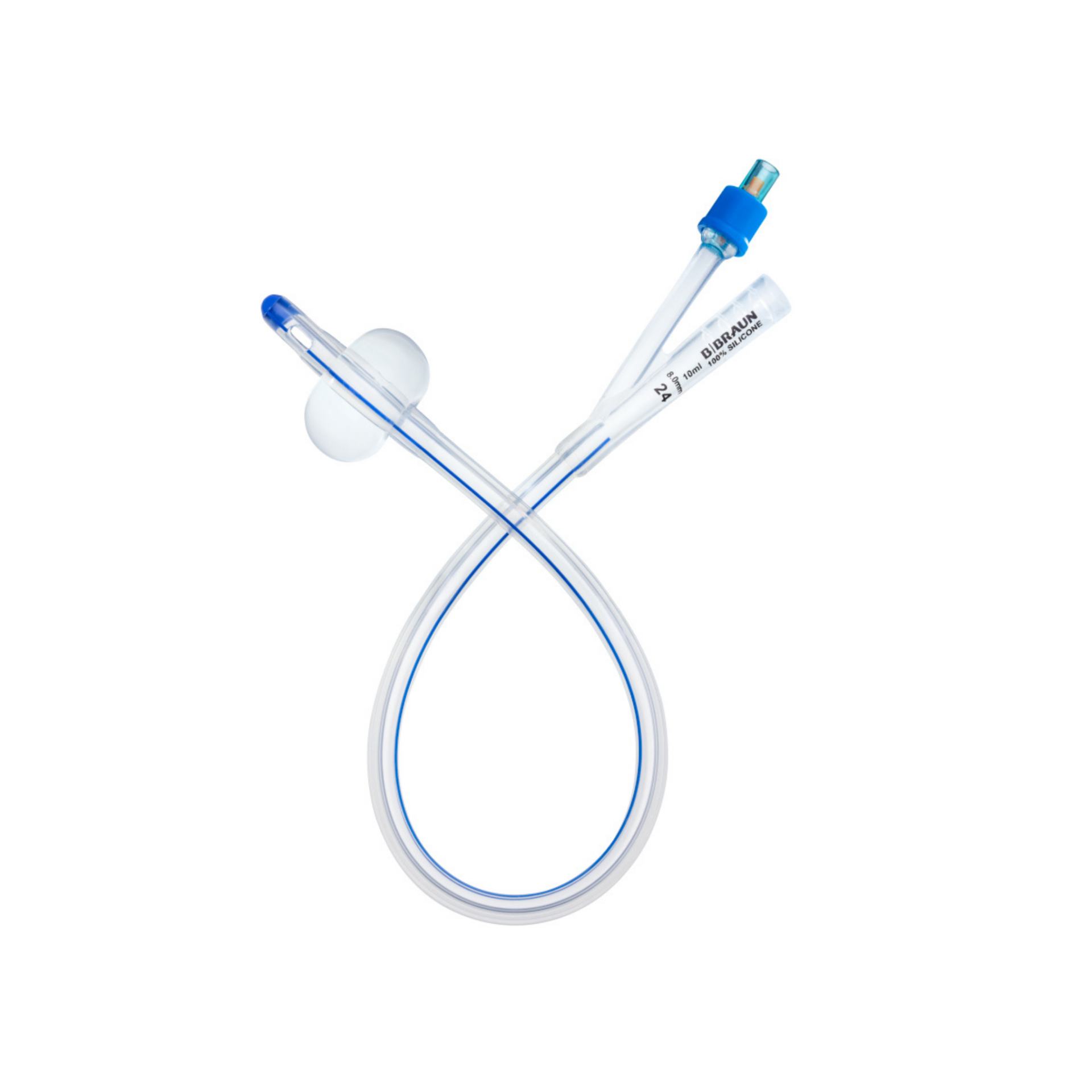 Foley Catheter 2 Way Latex Silicone – 16FG 5ML – Singles